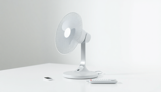 Chill Out in Style: The Ultimate Rechargeable Remote Control Fan for Your Home and Office