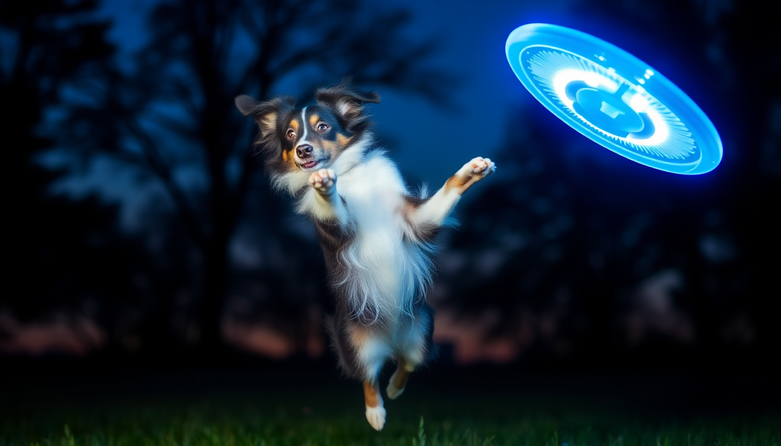 Unleash the Fun: Glow-in-the-Dark Dog Flying Discs for Endless Playtime