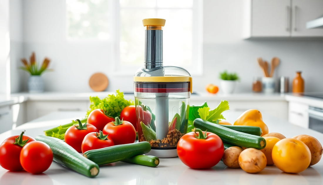 Slice, Dice, and Conquer: The Versatile Vegetable Chopper That's a Game-Changer in the Kitchen