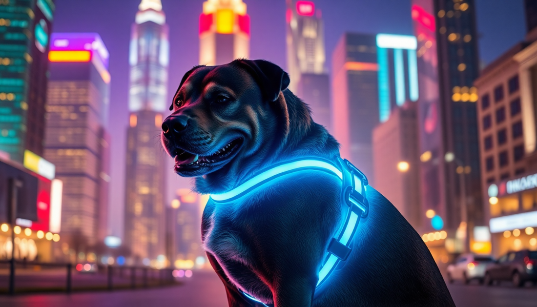Unleash Your Pup's Glow: Discover the Luminous Dog Harness That's Changing the Game
