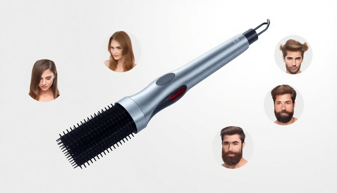 Unleash Your Mane: The Ultimate Men's Hair Straightening Brush Guide