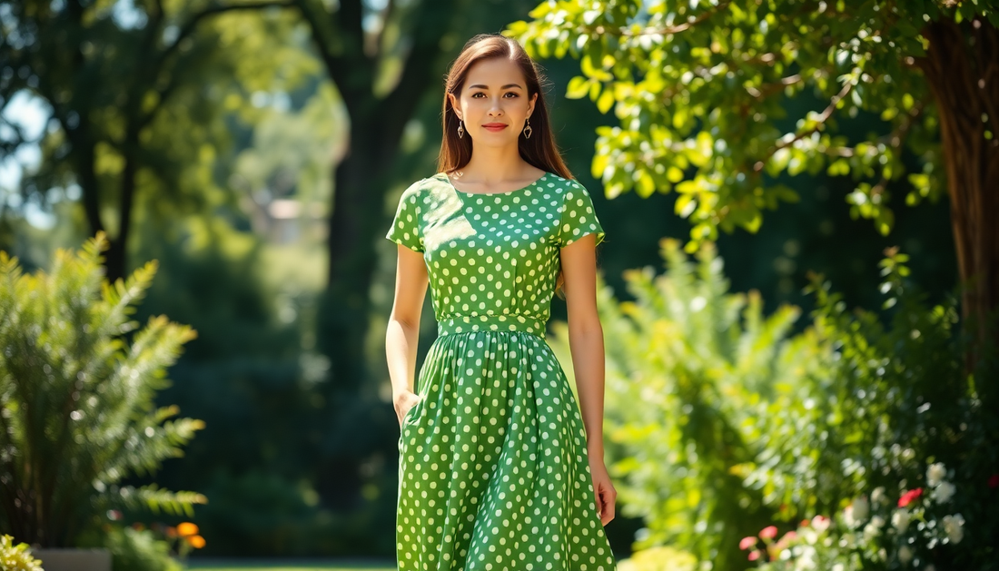 Elevate Your Summer Style with the Perfect Polka Dot Dress from DealSniper.net