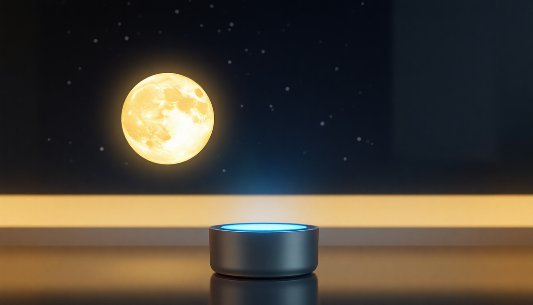 Elevate Your Space with the Mesmerizing Magnetic Moon Lamp