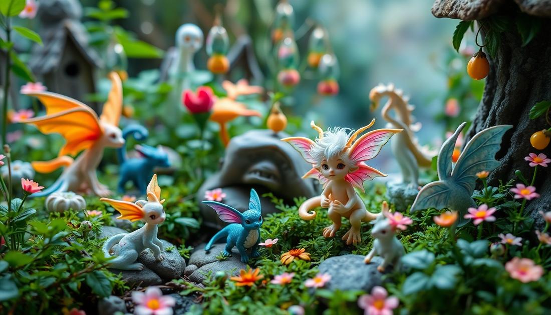 Unleash the Magic of Fantasy Creatures: Discover Handmade Resin Ornaments and Decor at DealSniper.net