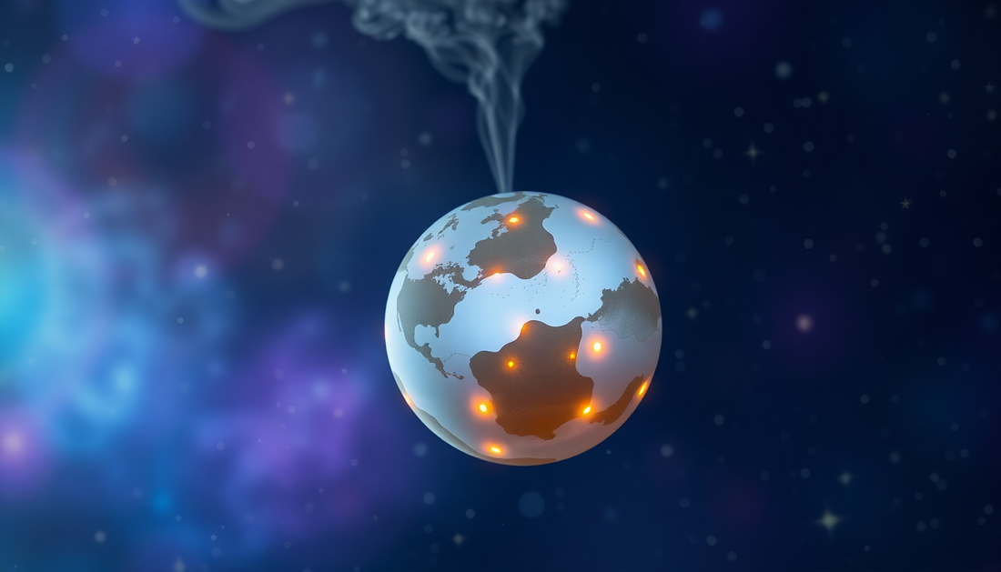 Elevate Your Home with the Mesmerizing Creative Planet Lamp: A Colorful Oasis of Relaxation