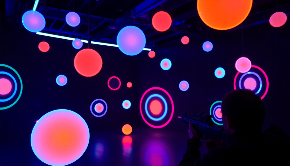 Unleash Your Inner Sharpshooter: Discover the Thrill of Glow-in-the-Dark Floating Ball Target Practice