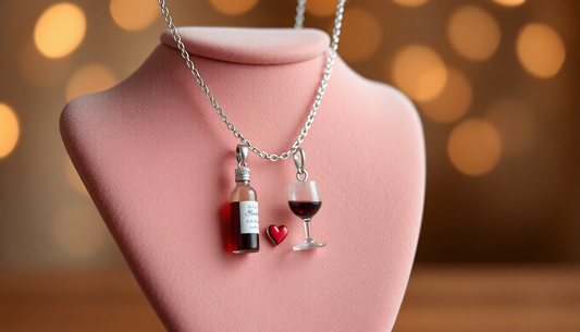 Elevate Your Style with the Perfect Wine Bottle Cup Pendant Necklace