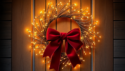 Deck the Halls with Luminous Cheer: Discover the Perfect Christmas Garland for Your Home