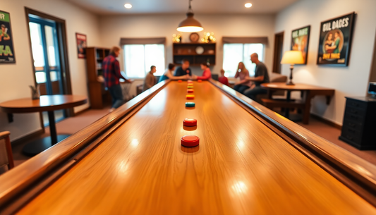 The Ultimate Shuffleboard and Curling Table: A Family Fun Extravaganza