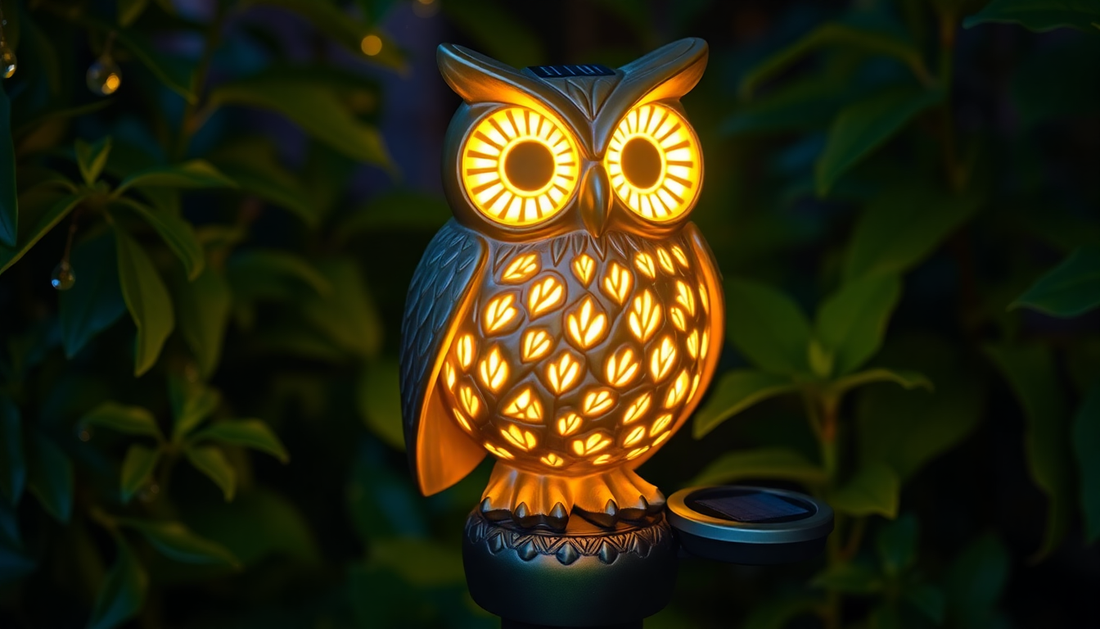 Illuminate Your Garden with the Solar Owl Light: Unbeatable Deals at DealSniper.net