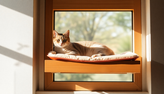 Unleash Your Cat's Playful Side with the Mewoofun Pet Cat Window Perch