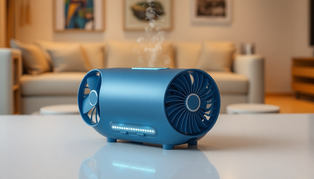 Chill Out in Style: The Double-Ended Spray Fan Portable Humidifier Fan Air Conditioner That's a Game-Changer