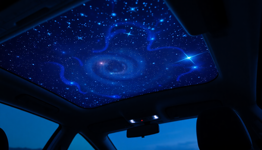 Elevate Your Driving Experience with the Car LED Starry Sky Night Light from DealSniper.net