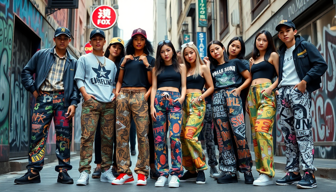 Unleash Your Inner Swagger: Discover the Hottest Men's Harajuku-Inspired Pants