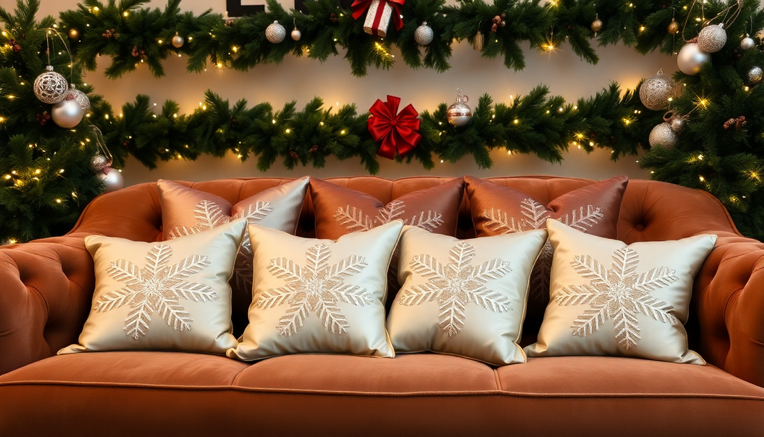 Deck the Halls with Cozy Cushions: Discover the Perfect Christmas Pillow Covers for Your Home
