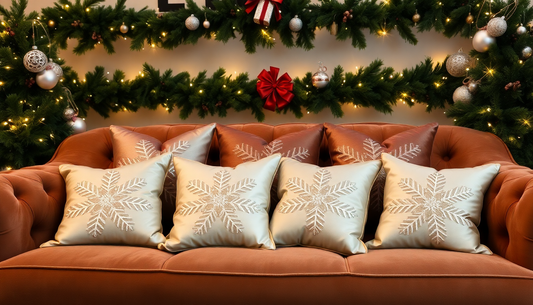 Deck the Halls with Cozy Cushions: Discover the Perfect Christmas Pillow Covers for Your Home