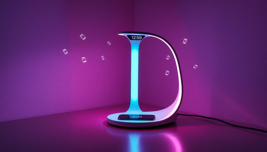 Illuminate Your Life: The Ultimate 3-in-1 LED Night Light with Wireless Charging and Smart Features