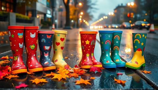 Splash into Style: Discover the Perfect Kids' Rain Boots for All-Weather Adventures