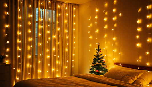 Illuminate Your Holidays with the Magical Glow of Star String Lights