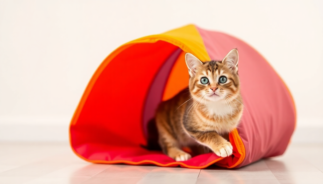 Unleash Your Cat's Playful Side: Discover the Purrfect Foldable Cat Tunnel