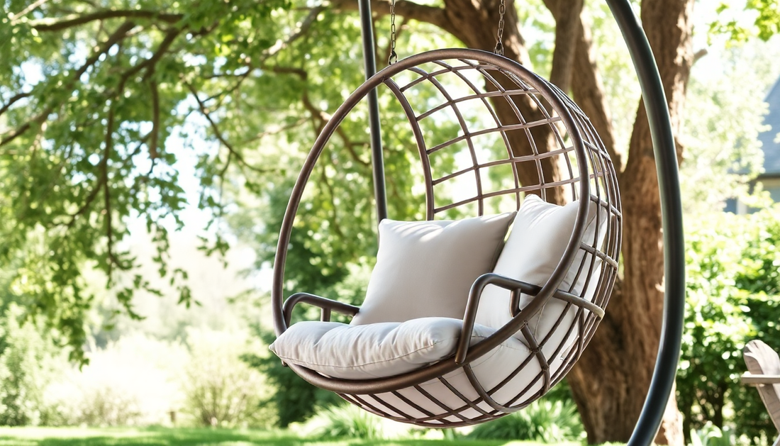 Elevate Your Outdoor Oasis with the Ultimate Swing Egg Chair