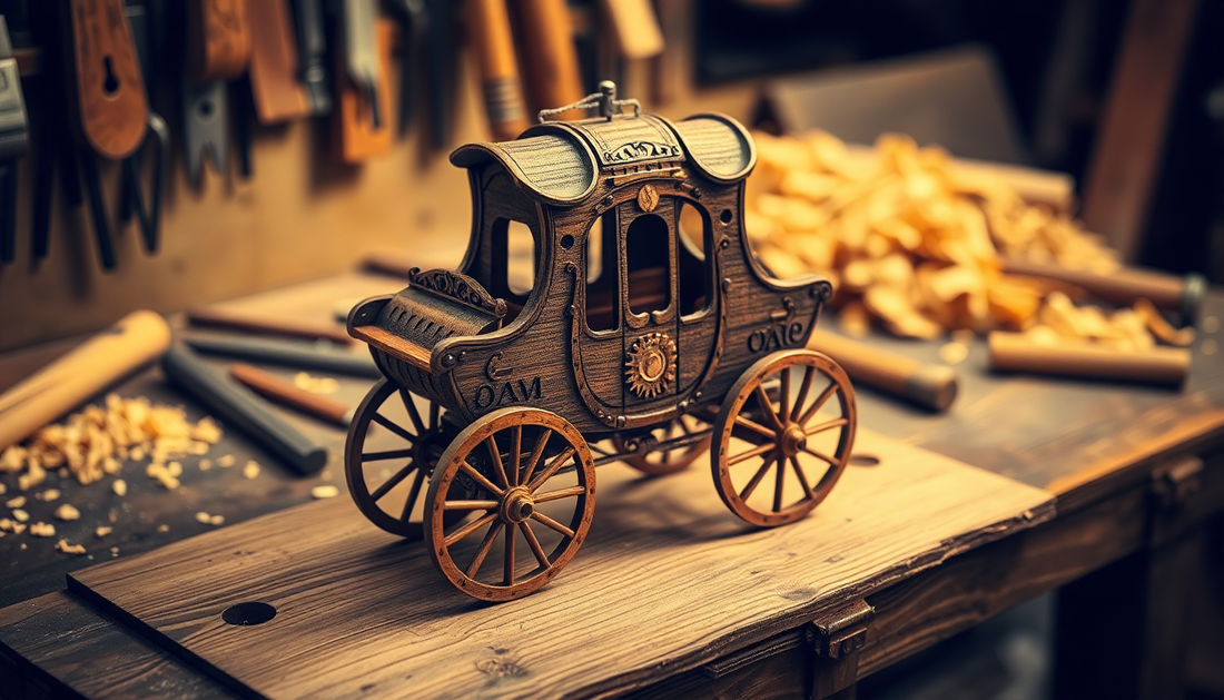 Unleash the Music: Discover the Robotime ROKR Stagecoach 3D Wooden Puzzle