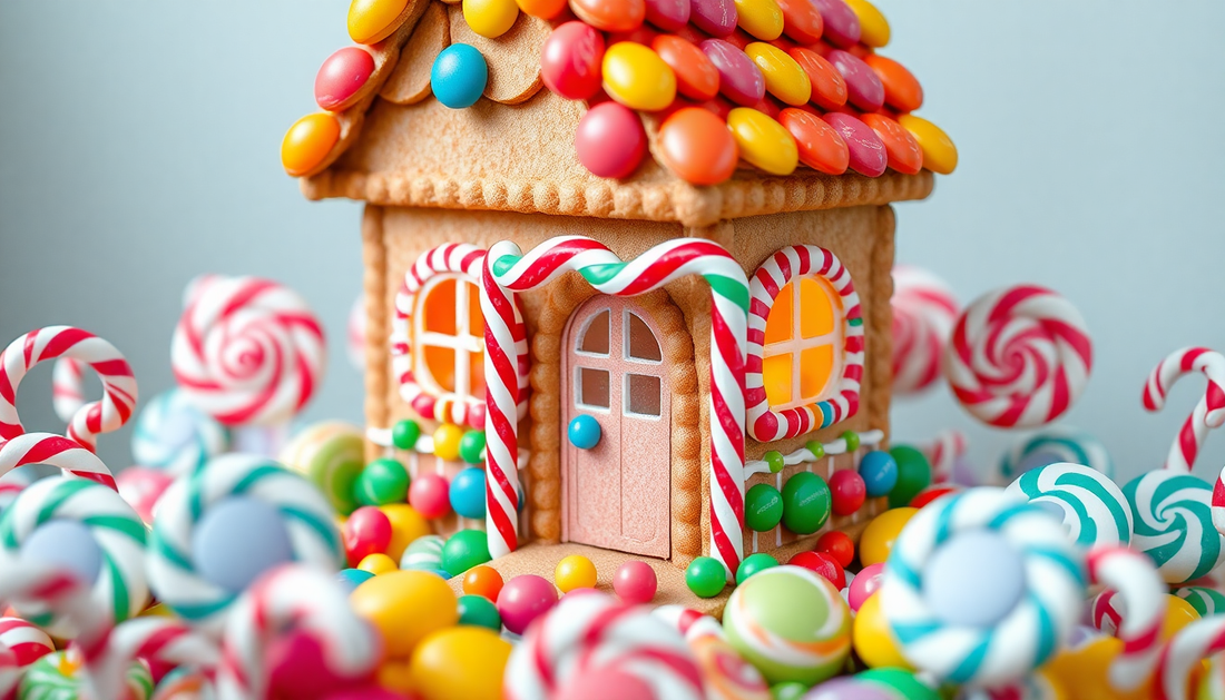 Unwrap the Joy: Discover the Enchanting Robotime Rolife Rainbow Candy House DIY Miniature for Kids