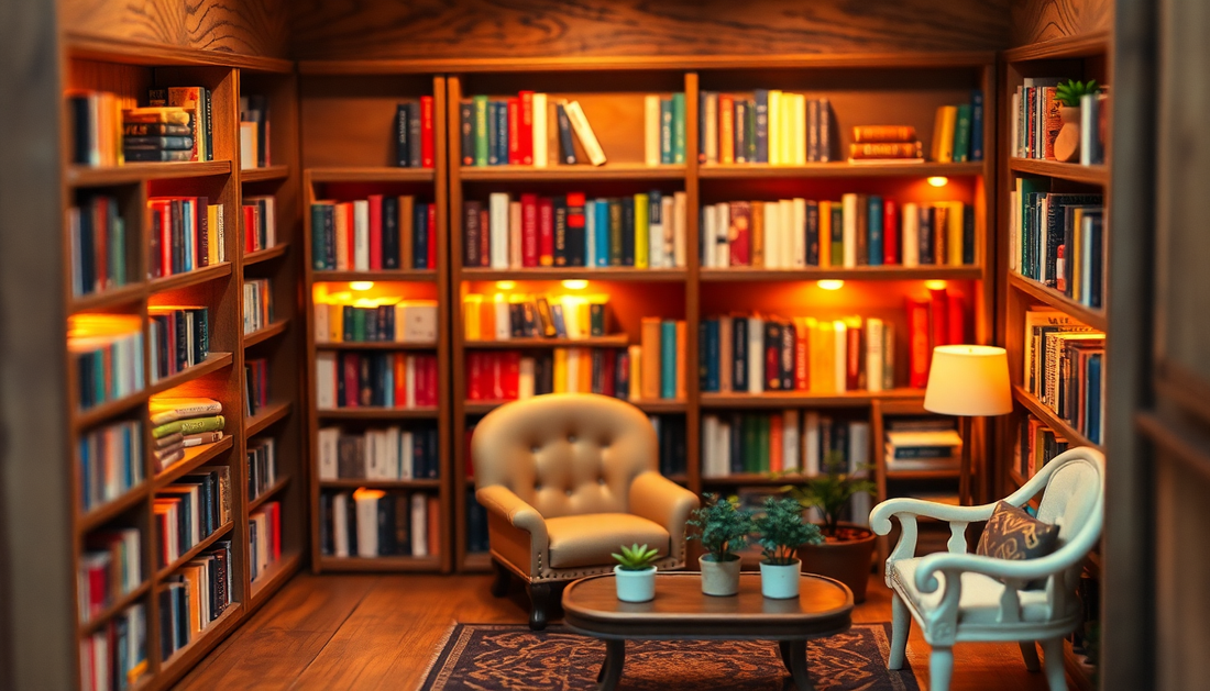 Unleash Your Inner Architect: Discover the Joy of Building the Robotime Corner Bookstore Dollhouse Kit