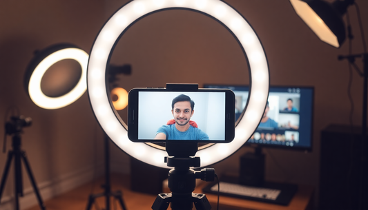 Illuminate Your Selfie Game: Discover the Power of LED Selfie Ring Lights at DealSniper.net