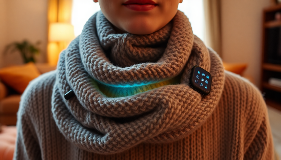 Stay Cozy and Warm with the Ultimate Heating Scarf: A Game-Changing Accessory for Men