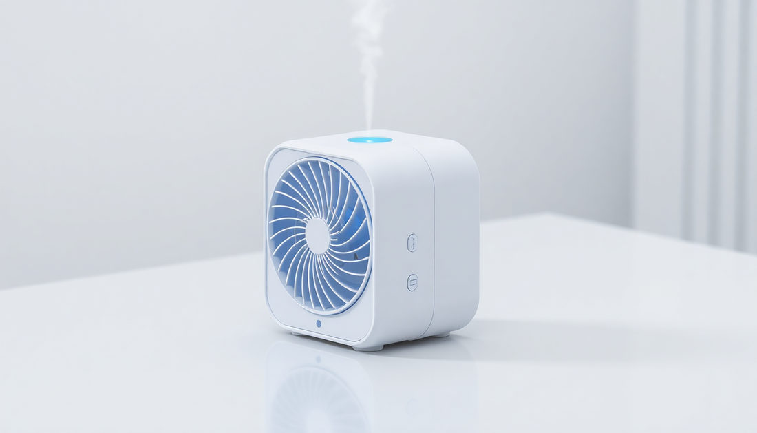 Chill Out and Stay Hydrated: The Ultimate 2-in-1 Humidifier Fan for Your Home