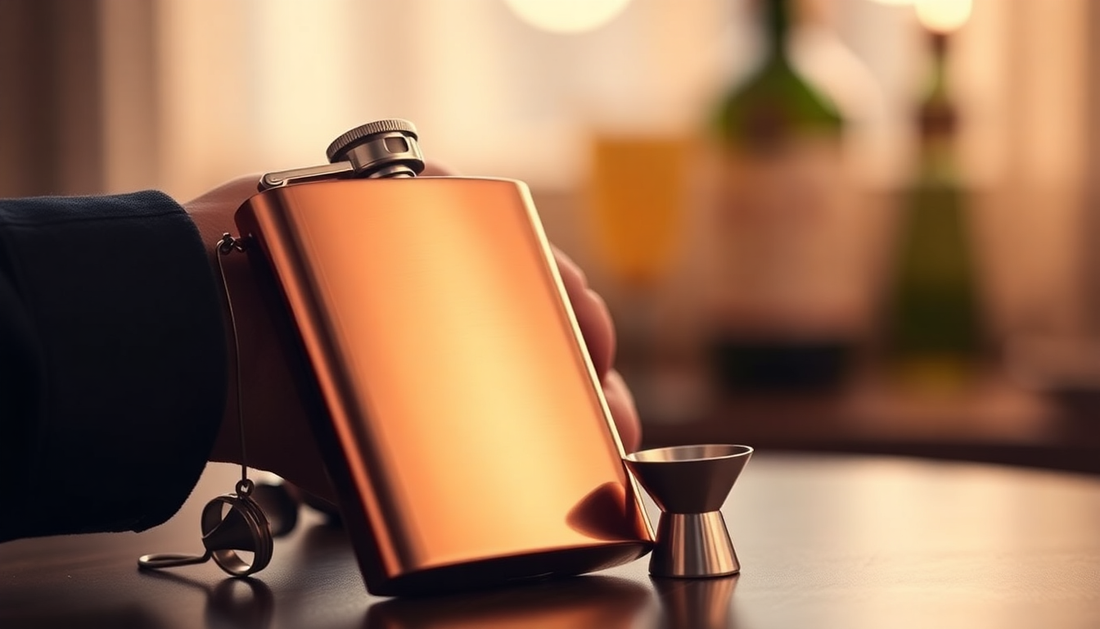 Elevate Your Style and Sip in Style with the Stainless Steel Wine Bracelet Flask