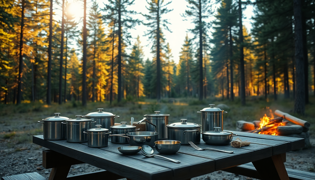 Elevate Your Outdoor Cooking Game: Discover the Best Lightweight Camping Cookware and Tableware