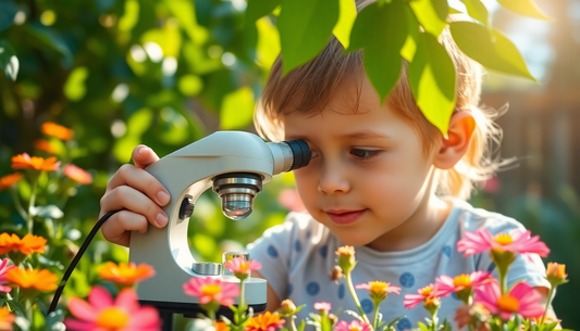 Discover the Wonders of Nature with the Pocket Microscope for Kids