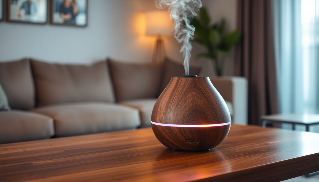 Elevate Your Home's Air Quality with the Electric Humidifier Aroma Oil Diffuser: Daily Discounts and Flash Sales Only at Deal Sniper