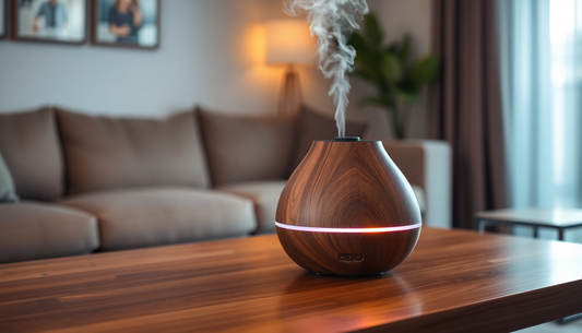 Elevate Your Home's Air Quality with the Electric Humidifier Aroma Oil Diffuser: Daily Discounts and Flash Sales Only at Deal Sniper