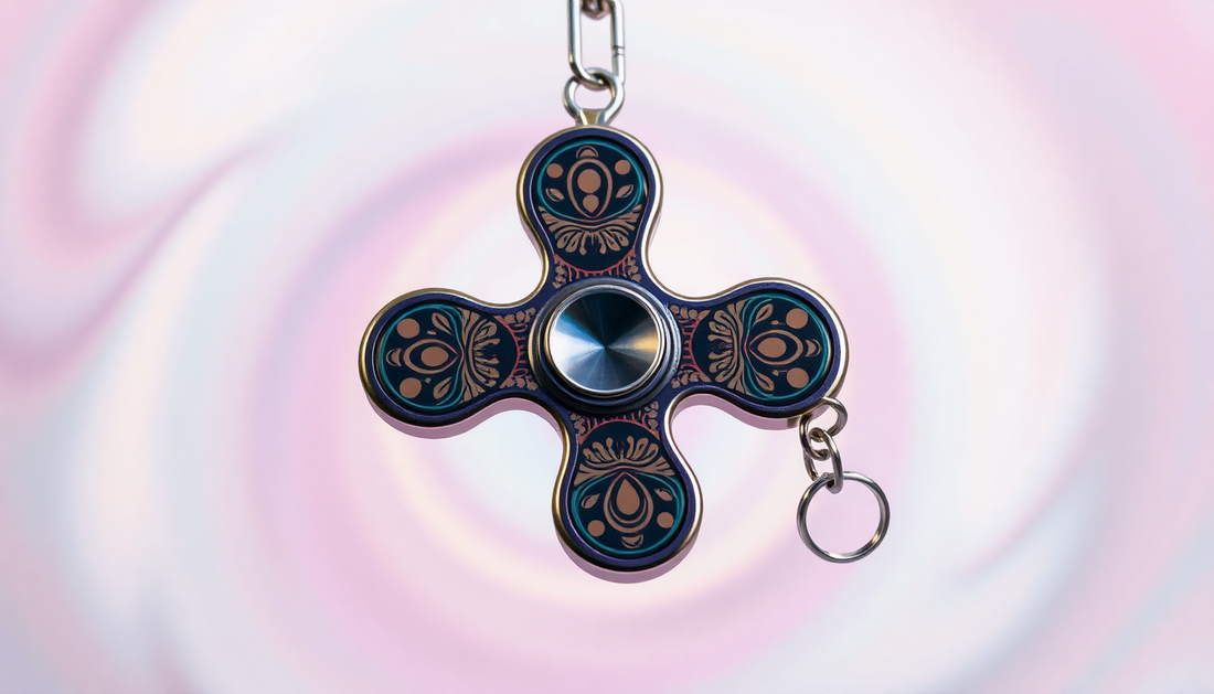 Unleash Your Fidget Power: Discover the Ultimate Stress-Relieving Keychain Spinner