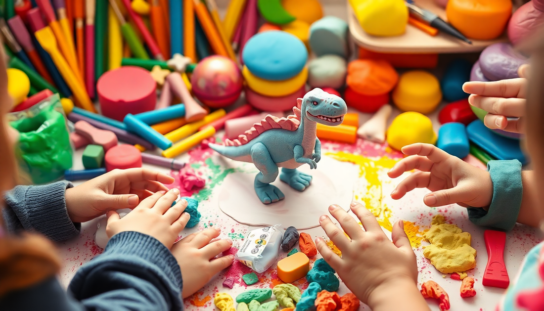Unleash Your Inner Paleontologist: Discover the Wonders of the Robotime Robud Dinosaur Air Dry Clay Kit