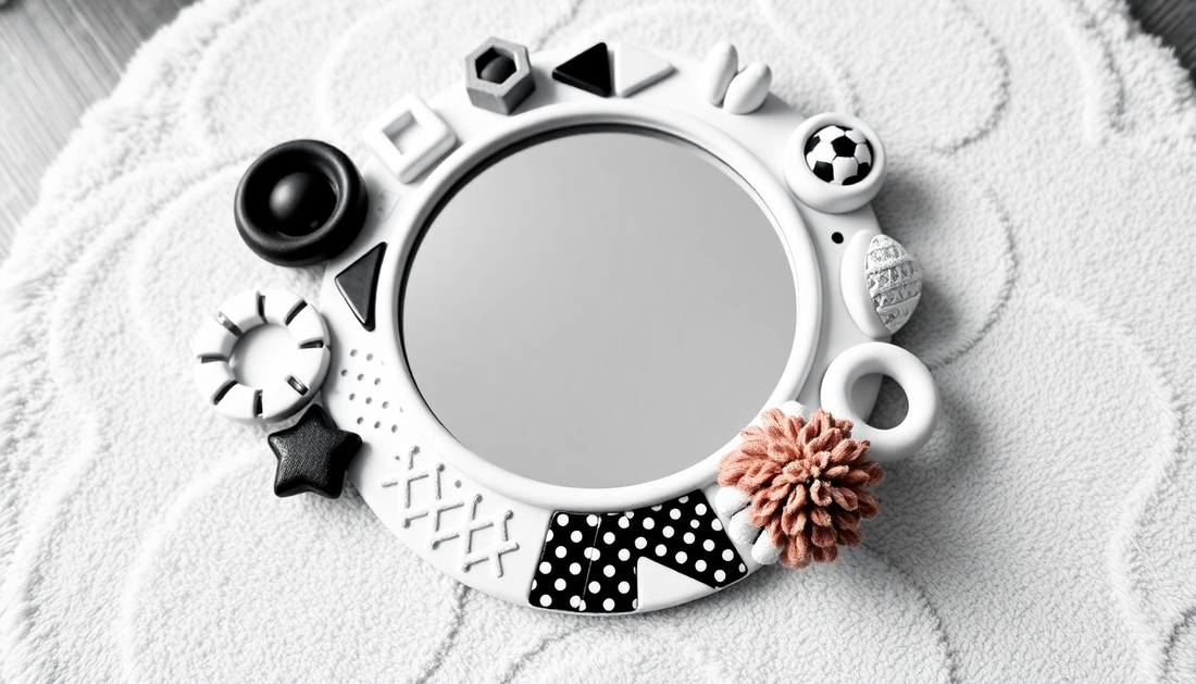 Unlock Your Baby's Potential with the Tummy Time Mirror Toy: Daily Deals at DealSniper.net