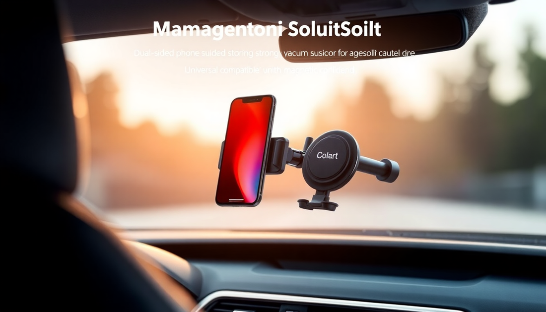 Unleash the Power of Hands-Free Driving: Discover the Ultimate Magnetic Phone Mount