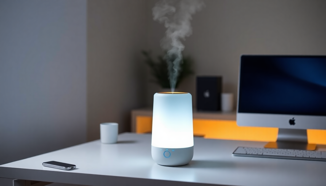 Upgrade Your Home Oasis: Discover the Power of the Rechargeable USB Humidifier with Night Light