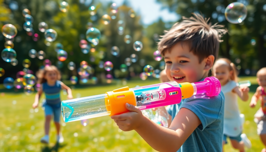Unleash the Fun: Discover the Ultimate 2-in-1 Bubble Gun and Bow & Arrow Blaster