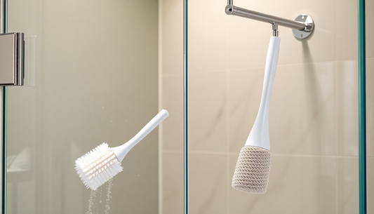 Elevate Your Shower Experience: Discover the Dual-Purpose Shower Brush Sensation