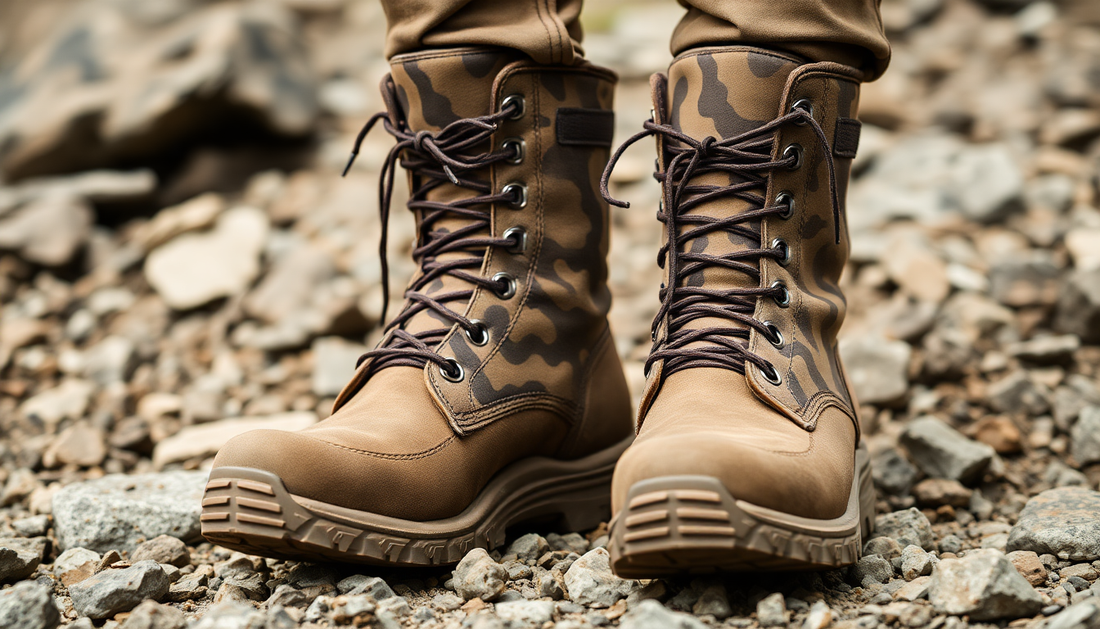 Unleash Your Inner Warrior: Discover the Ultimate Men's Military Boots for Rugged Adventure