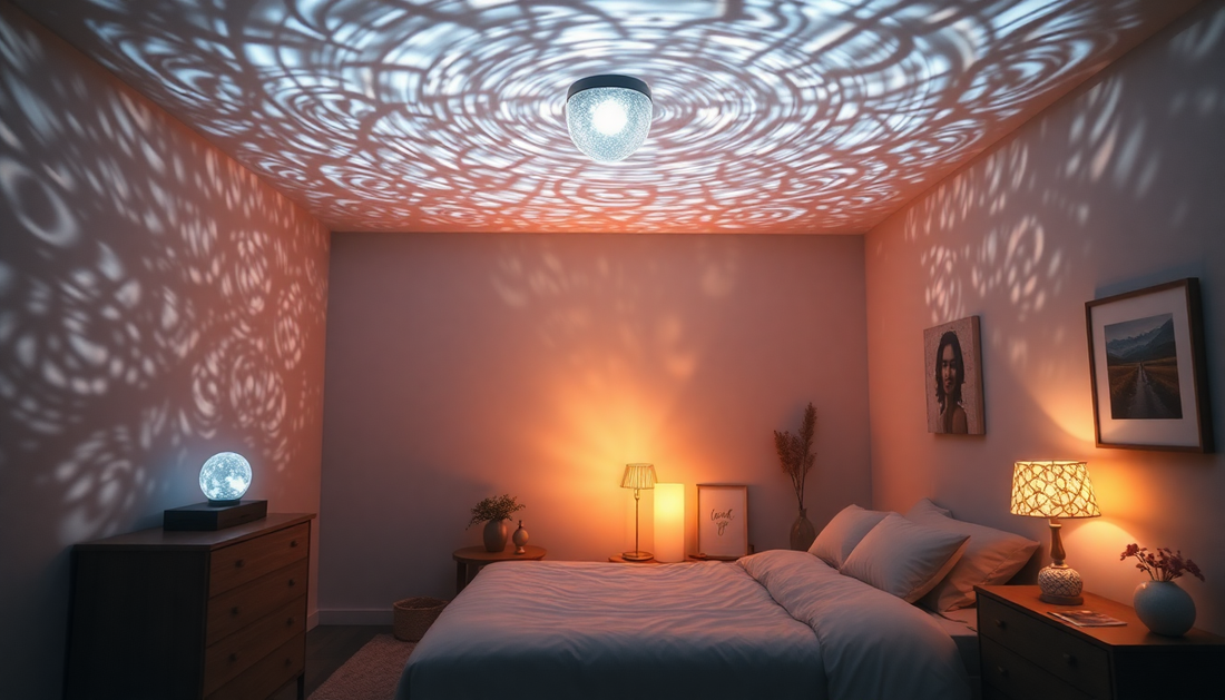 Elevate Your Home with the Crystal Lamp Water Ripple Projector: A Mesmerizing Lighting Masterpiece