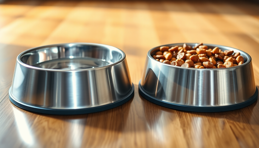 Unleash Your Pet's Mealtime Magic with DealSniper's Stainless Steel Bowls