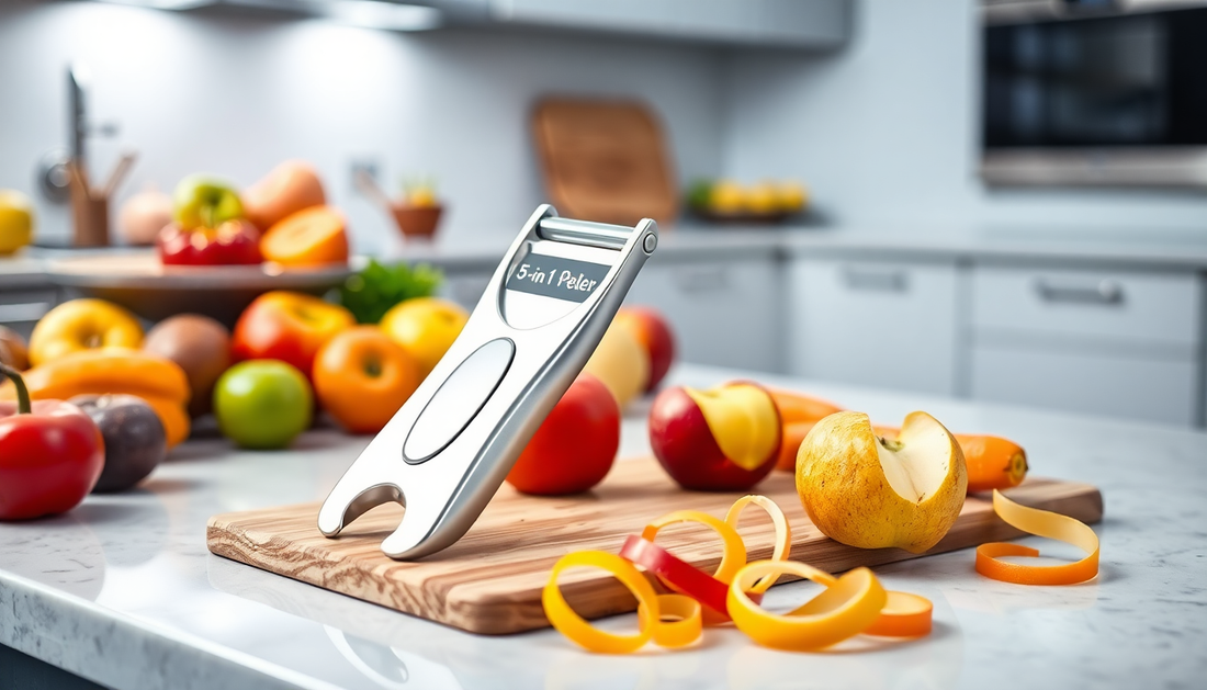 Unleash the Power of the 5-in-1 Fruit and Vegetable Peeler: Your Ultimate Kitchen Companion