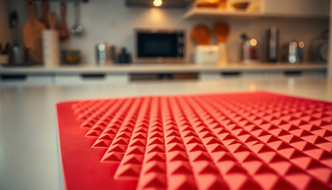 Elevate Your Cooking Game with the Versatile Non-Stick Silicone Pyramid Baking Mat
