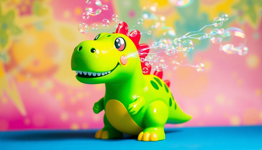 Unleash the Dino-Bubble Blaster: Your Kids' New Favorite Toy!