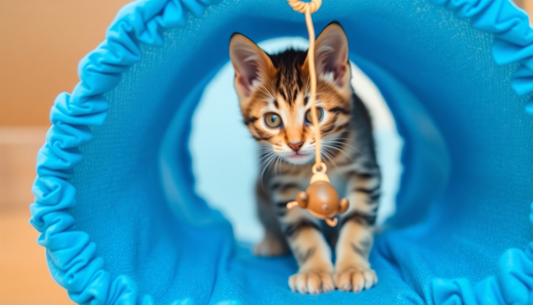 Unleash Your Cat's Playful Spirit with the S-Type Folded Cat Tunnel from DealSniper.net